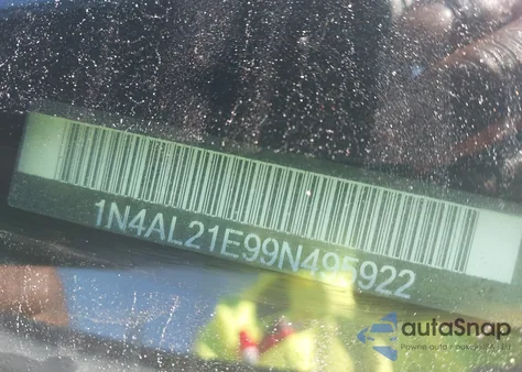 2009 Nissan Altima 2.5 S from USA, damaged, VIN 1N4AL21E99N495922